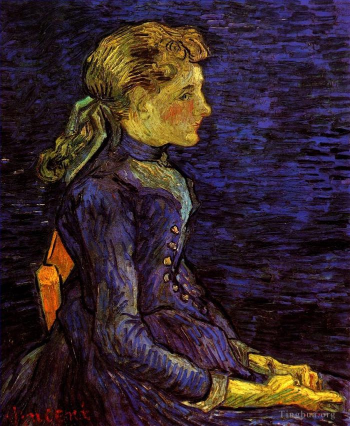 Vincent van Gogh Ölgemälde - Porträt von Adeline Ravoux