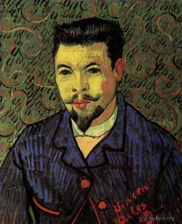 Vincent van Gogh Ölgemälde - Porträt von Dr. Felix Rey