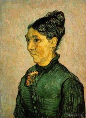 Vincent van Gogh Werk - Porträt von Madame Trabuc
