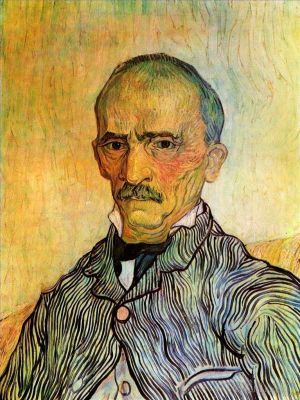 Vincent van Gogh Werk - Porträt von Trabuc, einem Pfleger im Saint Paul Hospital