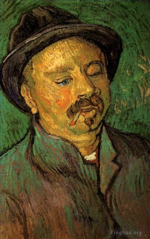 Vincent van Gogh Werk - Porträt eines einäugigen Mannes