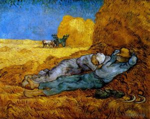 Vincent van Gogh Werk - Ruhearbeit nach Hirse