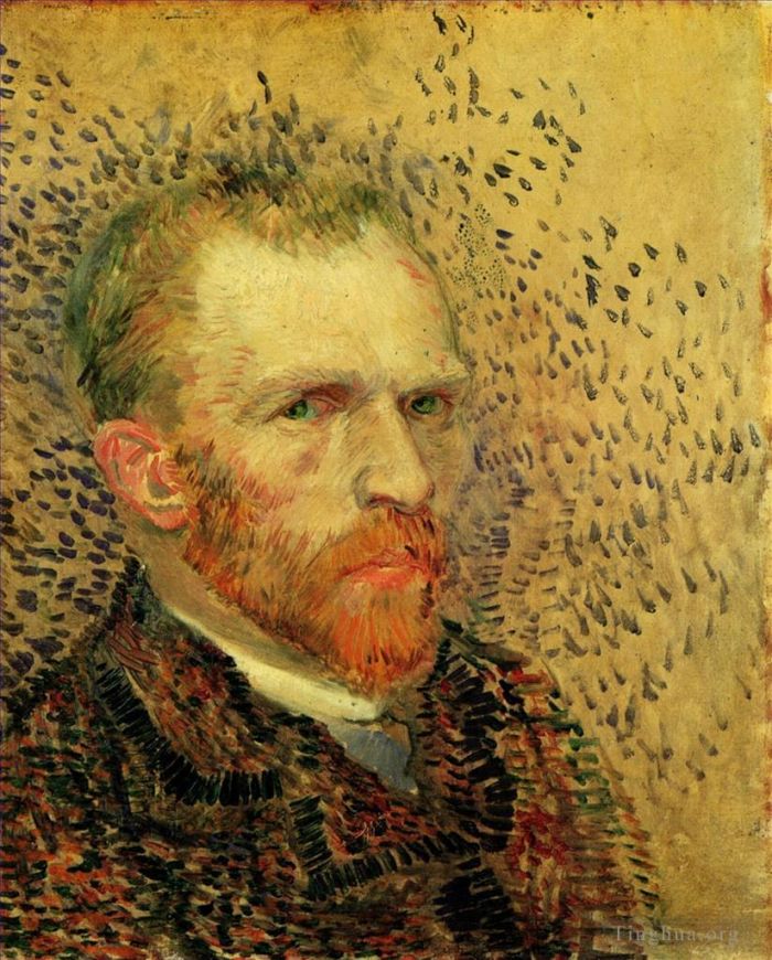 Vincent van Gogh Ölgemälde - Selbstporträt 1884