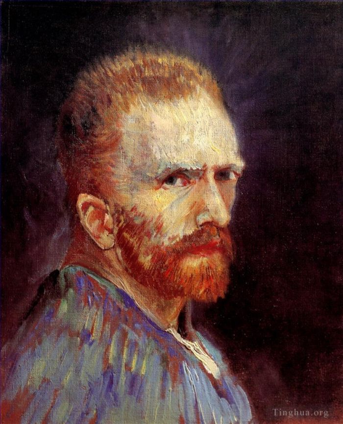 Vincent van Gogh Ölgemälde - Selbstporträt 1887 6