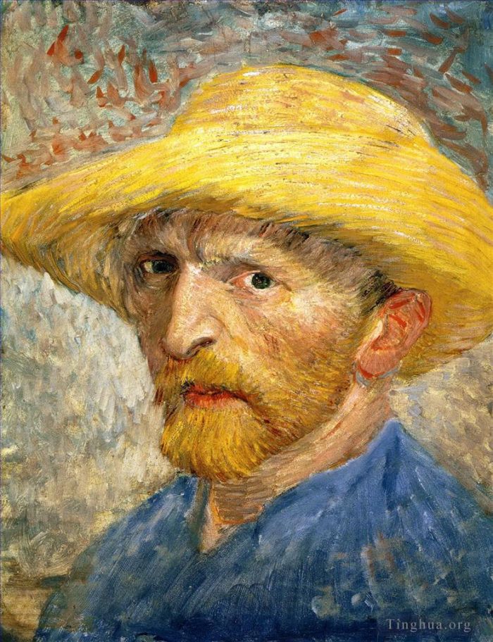 Vincent van Gogh Ölgemälde - Selbstporträt 1887_2