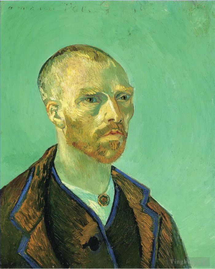 Vincent van Gogh Ölgemälde - Selbstporträt, Paul Gauguin gewidmet