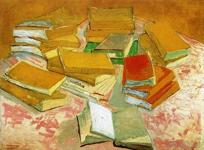 Vincent van Gogh Ölgemälde - Französische Stilllebenromane