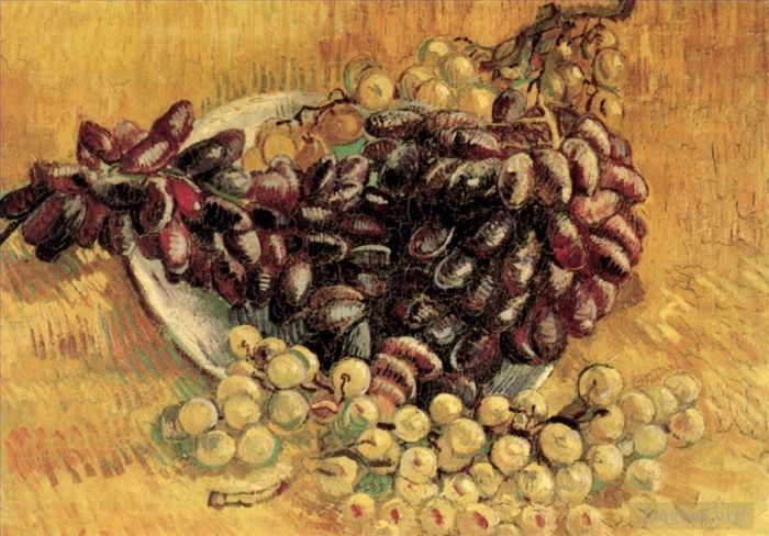 Vincent van Gogh Ölgemälde - Stillleben mit Trauben