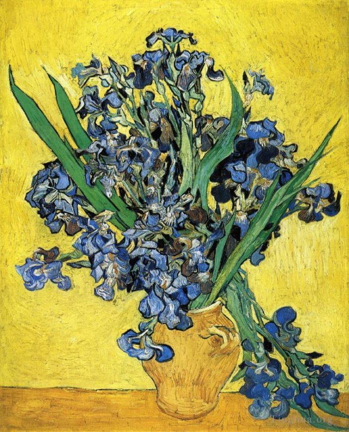 Vincent van Gogh Ölgemälde - Stillleben mit Iris