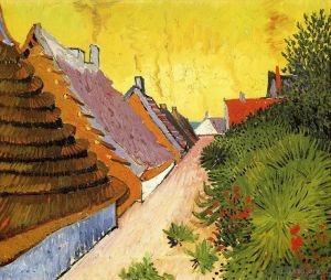 Vincent van Gogh Werk - Straße in Saintes Maries