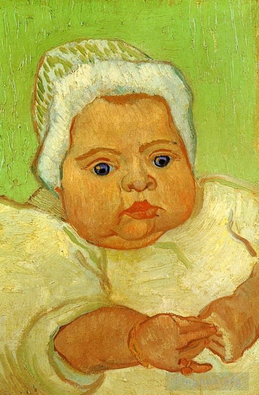 Vincent van Gogh Ölgemälde - Das Baby Marcelle Roulin