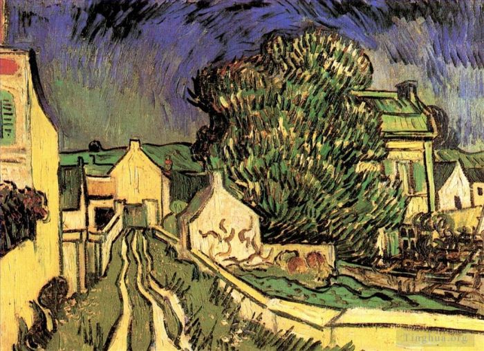 Vincent van Gogh Ölgemälde - Das Haus von Pere Pilon