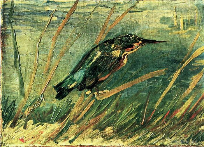 Vincent van Gogh Ölgemälde - Der Eisvogel