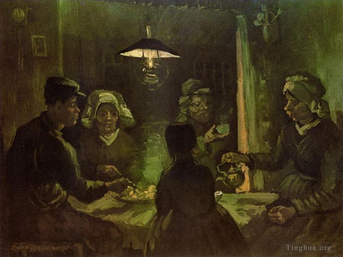 Vincent van Gogh Ölgemälde - De Aardappeleters