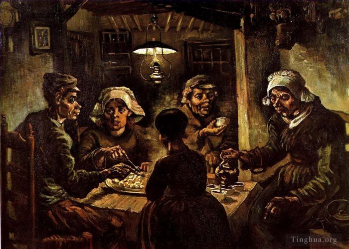 Vincent van Gogh Ölgemälde - De Aardappeleters