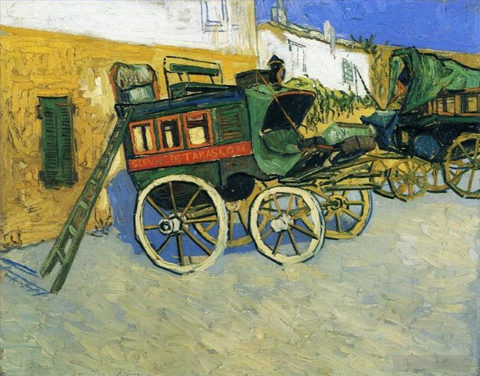 Vincent van Gogh Ölgemälde - Die Tarascon-Diligence