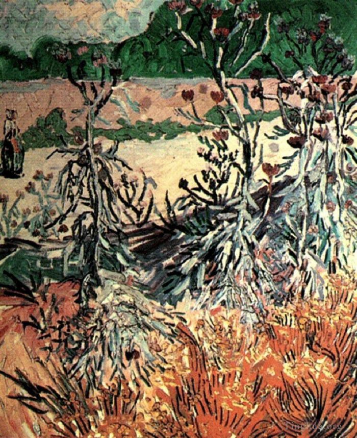 Vincent van Gogh Ölgemälde - Disteln