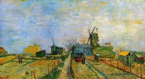 Vincent van Gogh Werk - Gemüsegärten in Montmartre 2