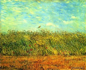 Vincent van Gogh Werk - Weizenfeld mit einer Lerche
