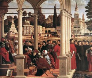 Vittore Carpaccio Werk - Disputation des Heiligen Stephanus
