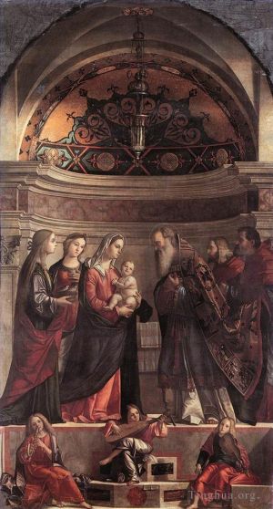 Vittore Carpaccio Werk - Darstellung Jesu im Tempel