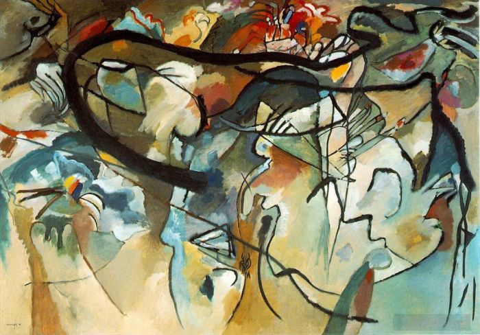 Wassily Kandinsky Ölgemälde - Komposition V