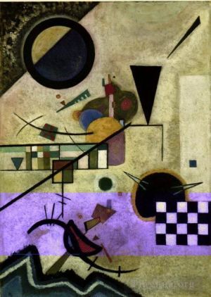 Wassily Kandinsky Werk - Kontrastierende Klänge