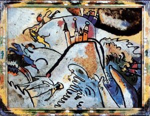 Wassily Kandinsky Werk - Glasmalerei mit der Sonne Kleine Freuden