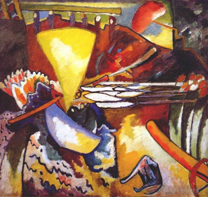 Wassily Kandinsky Ölgemälde - Improvisation 11