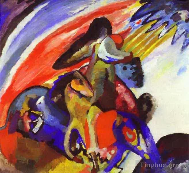 Wassily Kandinsky Ölgemälde - Improvisation 12