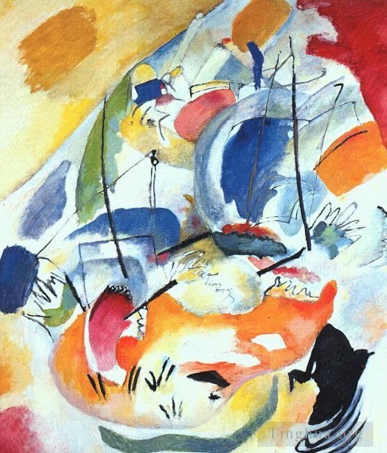 Wassily Kandinsky Ölgemälde - Improvisation 31