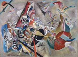 Wassily Kandinsky Werk - In Grau, ich bin Grau