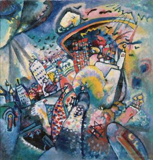 Wassily Kandinsky Werk - Moskau I Moskau I