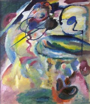 Wassily Kandinsky Werk - Bild mit Kreis Bild mit Kreis