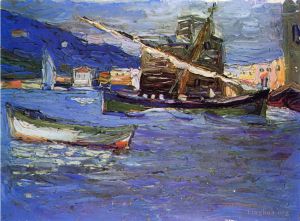 Wassily Kandinsky Werk - Rapallo Grauer Tag