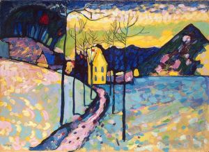 Wassily Kandinsky Werk - Winterlandschaft