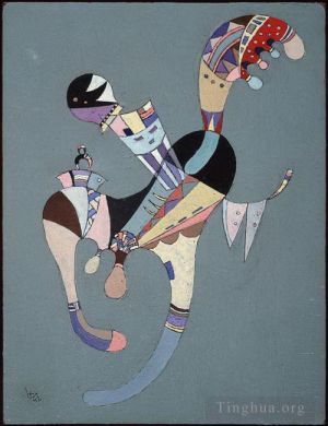 Wassily Kandinsky Werk - Eine schwebende Figur