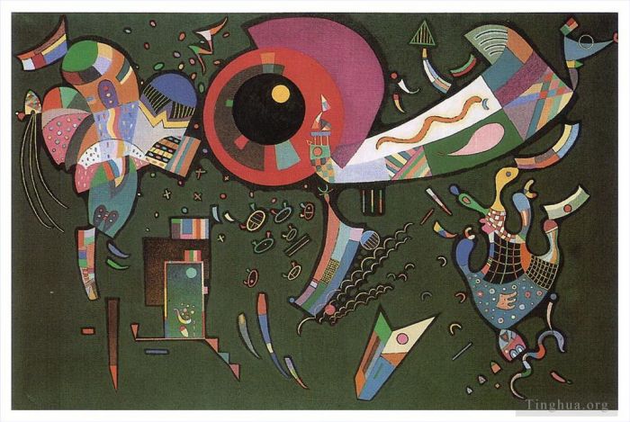 Wassily Kandinsky Andere Malerei - Rund um den Kreis