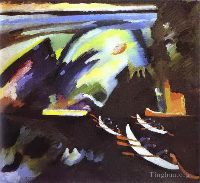 Wassily Kandinsky Andere Malerei - Bootsausflug