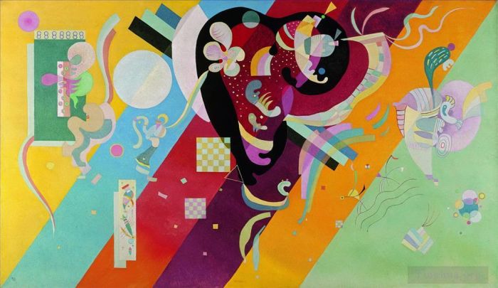 Wassily Kandinsky Andere Malerei - Komposition IX