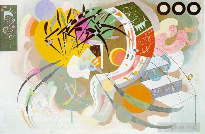 Wassily Kandinsky Andere Malerei - Dominante Kurve
