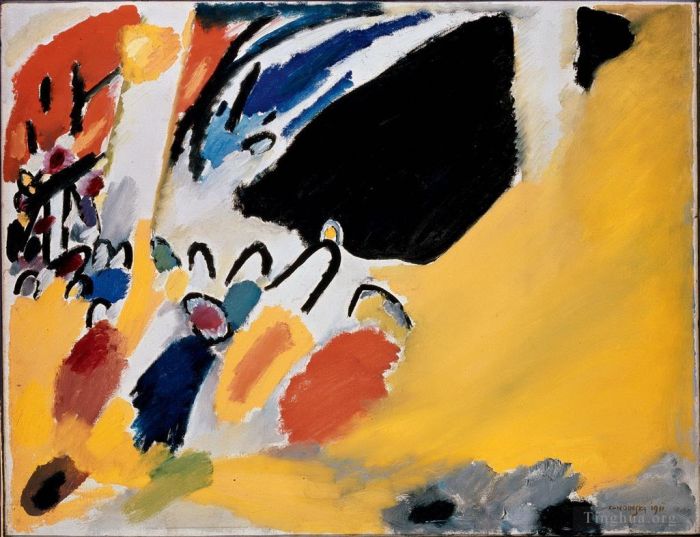 Wassily Kandinsky Andere Malerei - Eindruck III