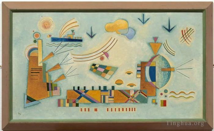 Wassily Kandinsky Andere Malerei - Milder Prozess