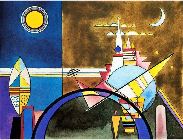Wassily Kandinsky Andere Malerei - Bild XVI