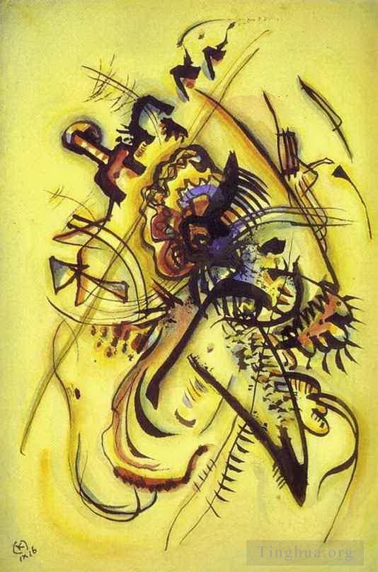 Wassily Kandinsky Andere Malerei - Zur unbekannten Stimme