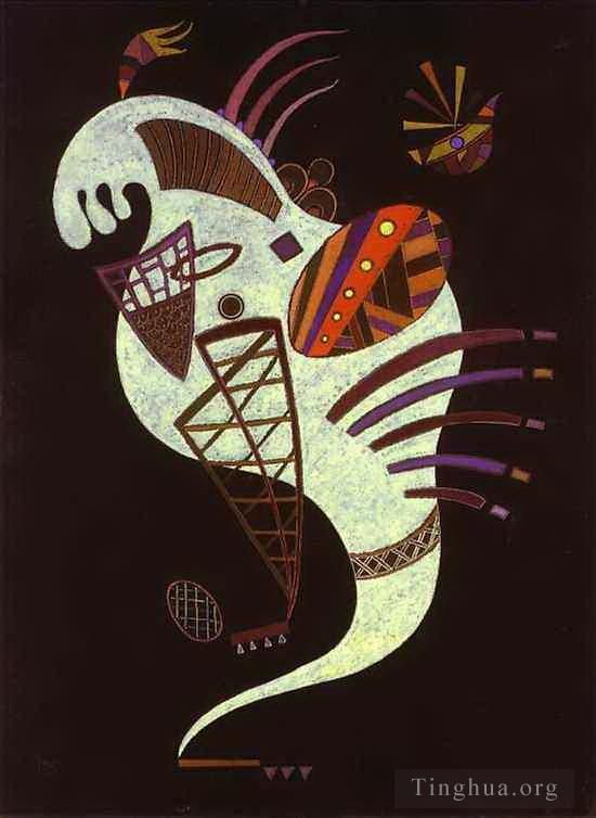 Wassily Kandinsky Andere Malerei - Weiße Figur
