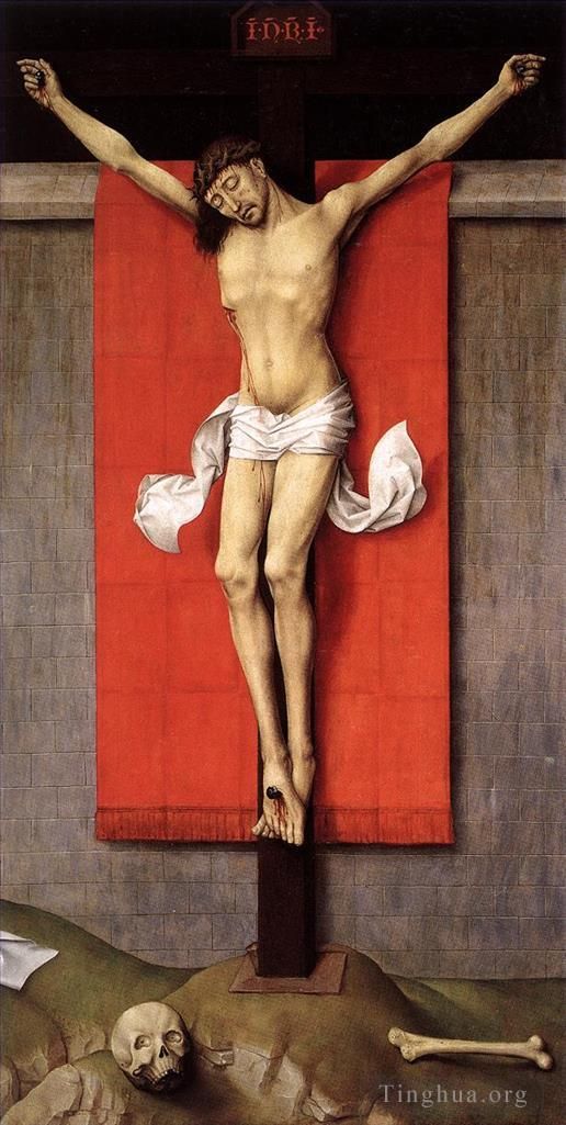 Rogier van der Weyden Ölgemälde - Kreuzigungs-Diptychon, rechter Tafelmaler