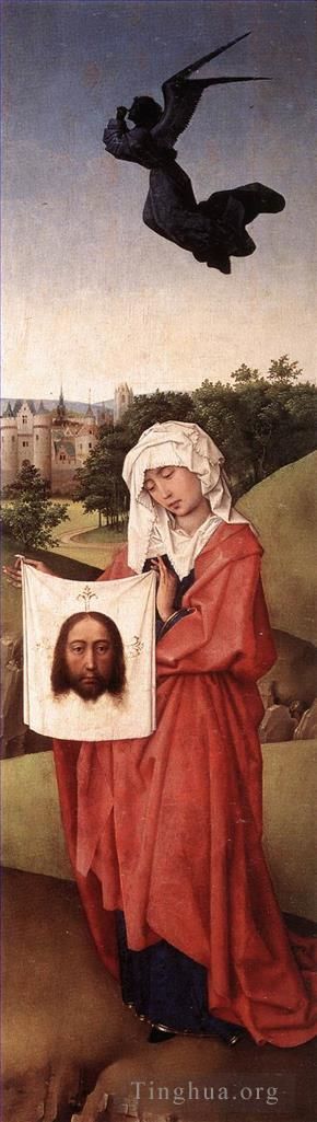 Rogier van der Weyden Ölgemälde - Kreuzigungs-Triptychon rechter Maler