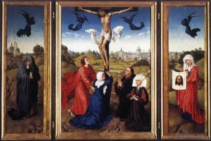 Rogier van der Weyden Werk - Kreuzigungstriptychon