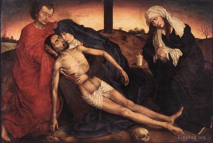 Rogier van der Weyden Ölgemälde - Klagelied 1441